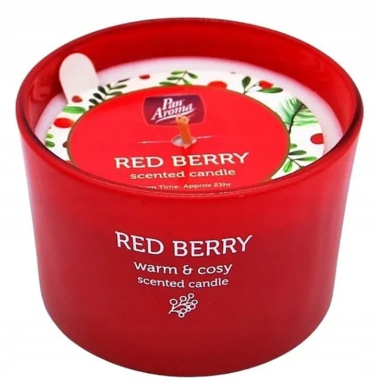 Pan Aroma Red Berry Scented Candle Mirisna sveća "Crvene bobice"
