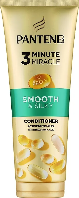 Pantene Pro-V 3 Minute Miracle Smooth &amp; Sleek Regenerator za kosu sklonu kovrdžanju Glatka i Svilenkasta