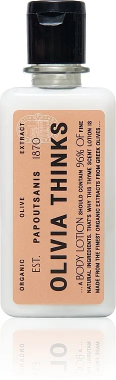 Papoutsanis Olivia Thinks Body Lotion Losion za telo