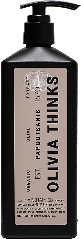 Papoutsanis Olivia Thinks Hair Shampoo Pump/23 Šampon za kosu