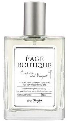 Parfem Secret Key The Page Boutique Conpession And Bouquet