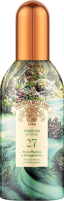 Parfemi Compagnia Delle Indie 27 Note Marine E Bergamotto Parfum De Voyage