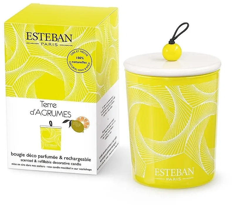 Parfemska dekorativna sveća Esteban Terre D'Agrumes