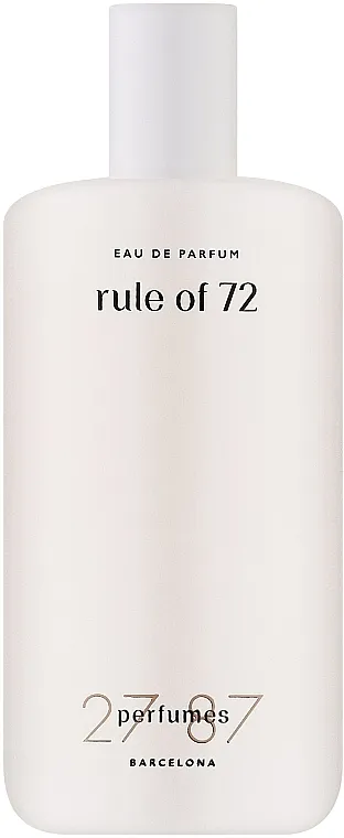Parfemska voda 27 87 Perfumes Rule of 72