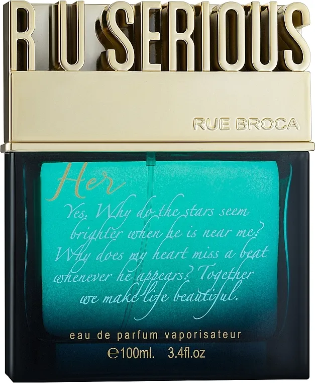 Parfemska voda Rue Broca R U Serious Her