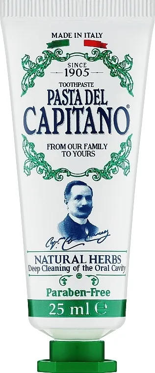 Pasta Del Capitano 1905 Natural Herbs Toothpaste Pasta za zube s biljnim ekstraktima