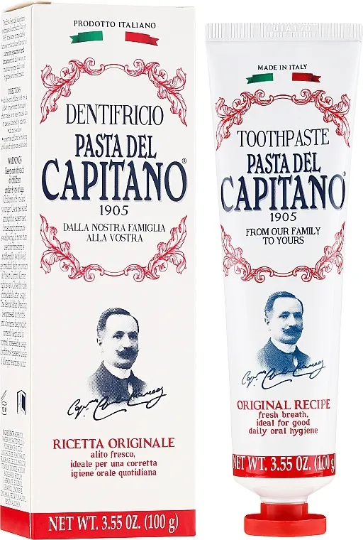 Pasta Del Capitano Original Recipe Toothpaste Pasta za zube "Original"