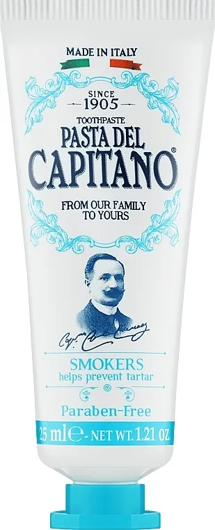 Pasta Del Capitano Smokers Toothpaste Pasta za zube za pušače