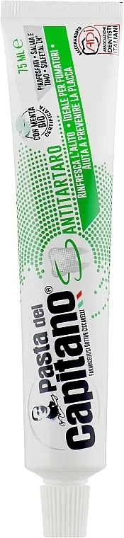 Pasta Del Capitano Toothpaste Pasta za zube "Protiv kamenca"