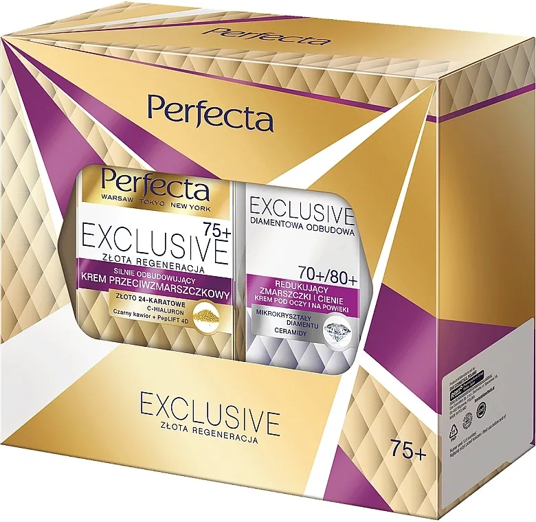 Perfecta Exclusive 75+ (cr/50ml + eye/cr/15ml) Set