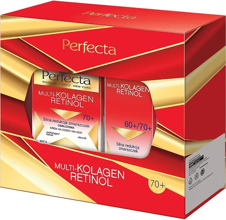 Perfecta Multi-Kolagen Retinol 70+ (cr/50ml + eye/cr/15ml) Set