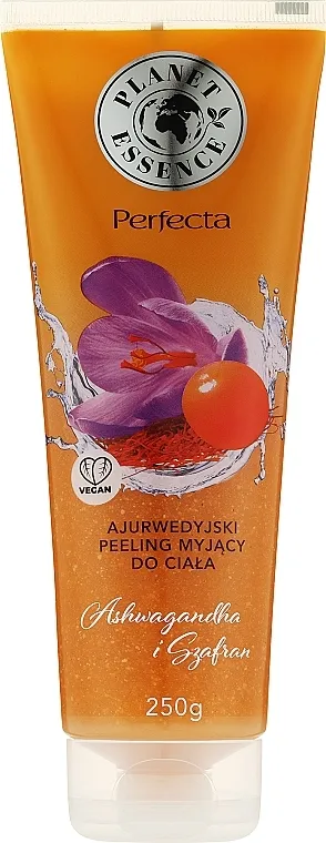 Perfecta Planet Essence Piling gel za tijelo "Physalis + šafran"