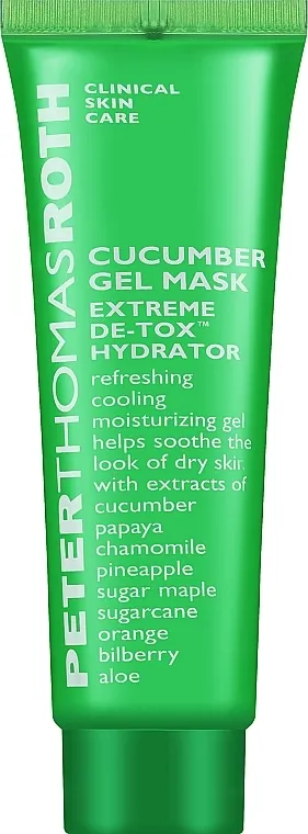 Peter Thomas Roth Cucumber Gel Mask Extreme De-Tox Hydrator Gel maska od krastavca