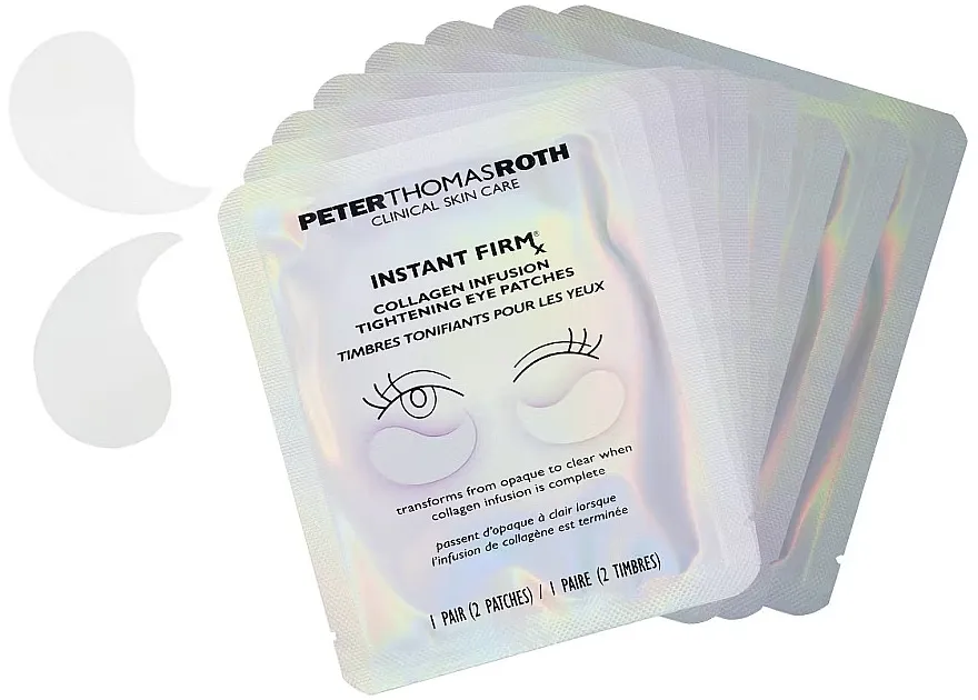 Peter Thomas Roth Instant FIRMx Collagen Infusion Tightening Eye Patches Zatezajuće hidrogelne maske za područje oko očiju