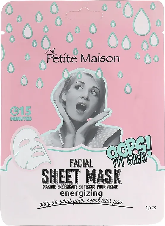 Petite Maison Facial Sheet Mask Tonizirajuća maska u listu