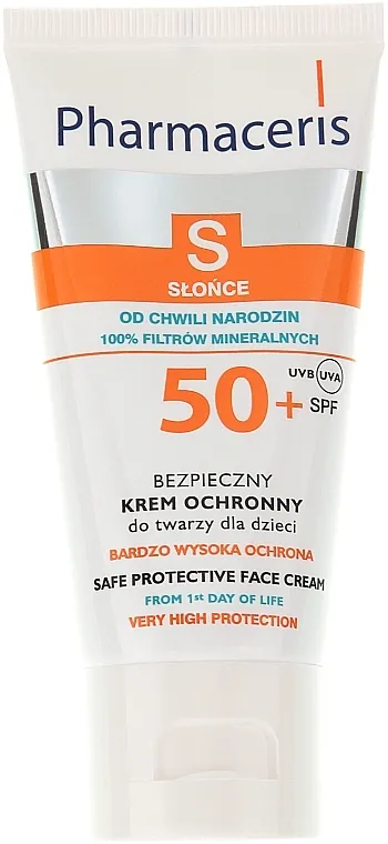 Pharmaceris S Safe Protective Face Cream SPF50+ Zaštitna krema