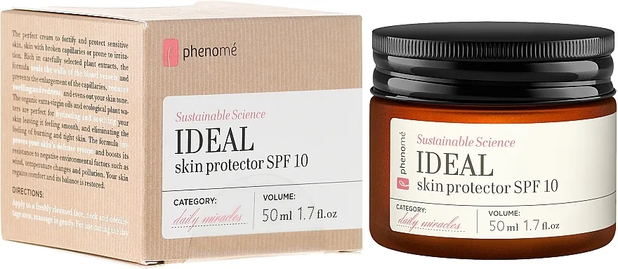 Phenome Ideal Skin Protector Spf 10 Krema za lice