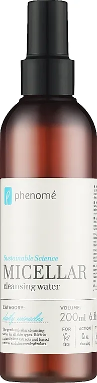 Phenome Sustainable Science Micellar Cleansing Water Micelarna voda za čišćenje