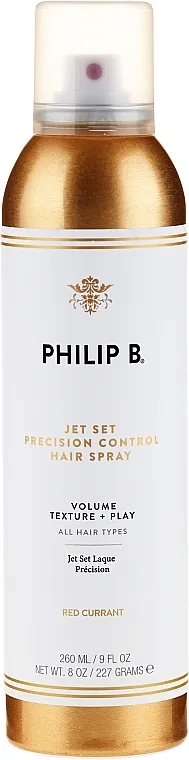Philip B Styling Jet Set Lak za kosu s eteričnim uljima