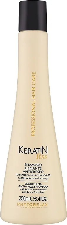 Phytorelax Laboratories Keratin Liss Smoothing Anti-Frizz Šampon za izglađivanje i zaštitu kose