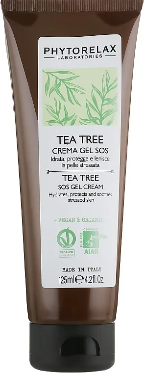 Phytorelax Laboratories Tea Tree SOS Cream Gel Krem-gel "SOS"