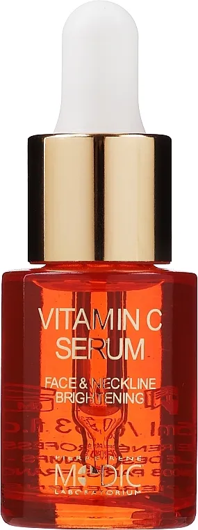 Pierre Rene Medic Laboratorium Vitamin C Brightening Serum for Face and Neck Serum za lice i vrat s vitaminom C