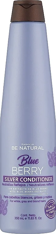 Placenta Life Be Natural Blueberry Silver Conditioner Regenerator za kosu neutralizuje žute tonove