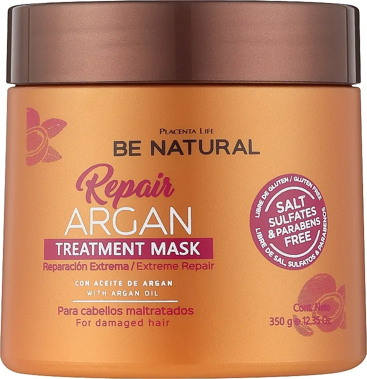 Placenta Life Be Natural Repair Argan Intensive Mask Revitalizirajuća maska za kosu