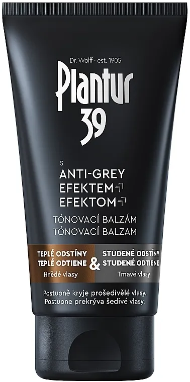 Plantur 39 Anti-Gray Effect Coloring Conditioner Tonirajući regenerator za izrast za kestenjaste i tamne kose