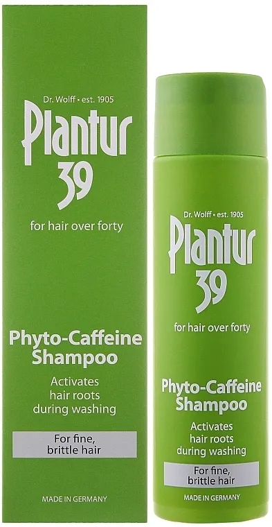 Plantur 39 Coffein Shampoo Šampon protiv opadanja kose za tanku, lomljivu kosu