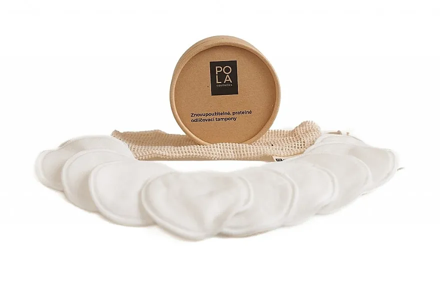 Pola Cosmetics Set bambusovih spužvi za pranje, 10 kom.