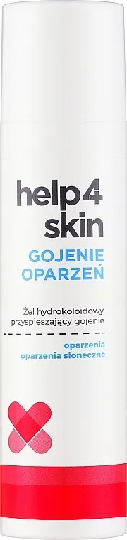 Polpharma Help4Skin Hidrokoloidni gel za ubrzavanje zarastanja opekotina