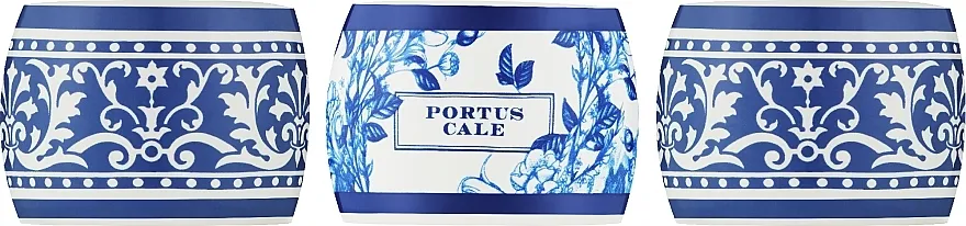 Portus Cale Gold &amp; Blue Fragranced Candle Set (candle/3x70g)