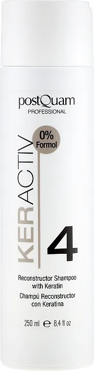 PostQuam Keractiv Reconstructor Shampoo With Keratin Revitalizirajući keratinski šampon