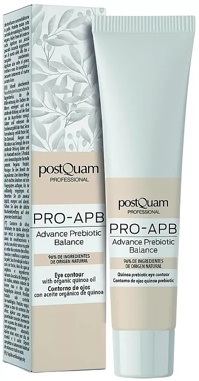 PostQuam Pro-APB Advanced Prebiotic Balance Quinoa Prebiotic Eye Contour Set "Čokoladni med"
