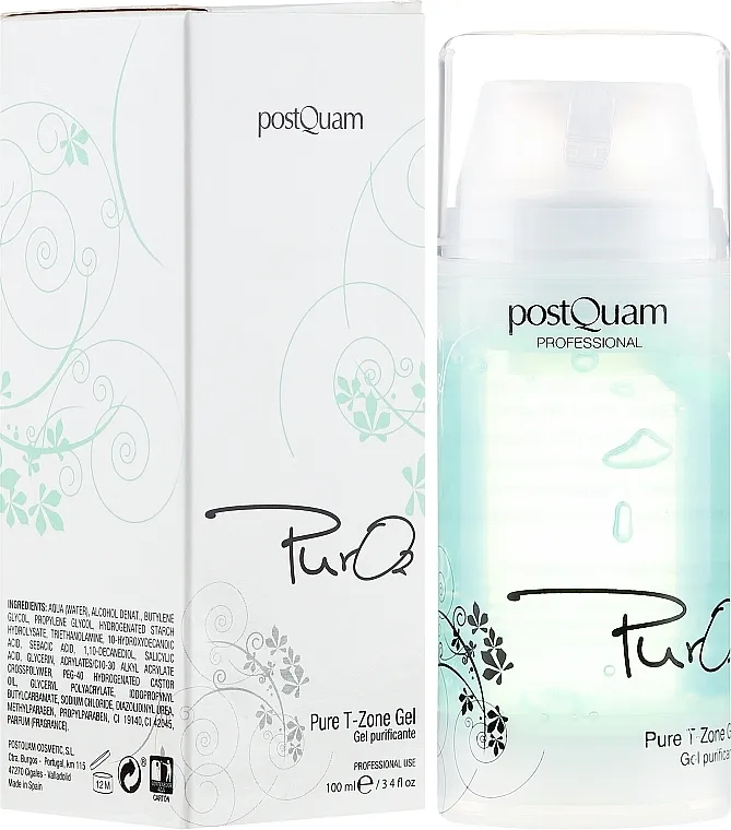 PostQuam Pure O2 T Zone Gel Gel za čišćenje lica