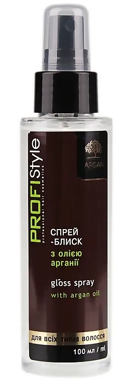 Profi style Sjaj u spreju sa arganovim uljem