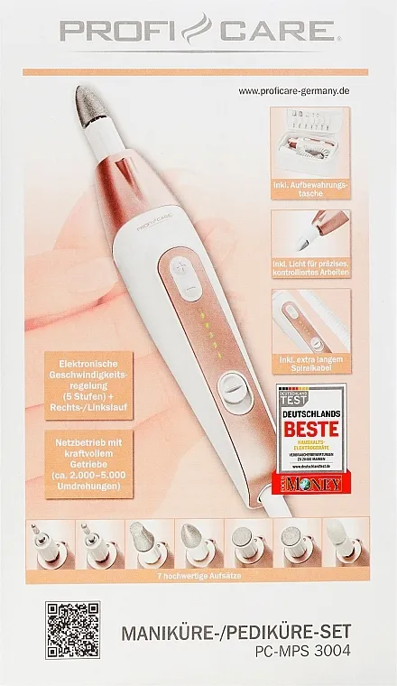 ProfiCare Set za manikuru i pedikuru, PC-MPS 3004