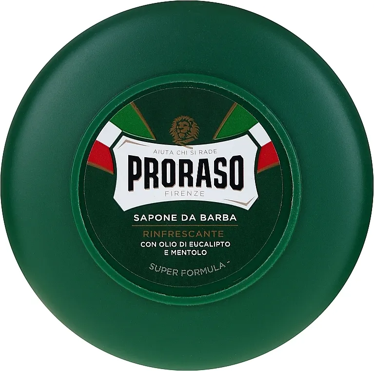 Proraso Green Shaving Soap Sapun za brijanje s mentolom i eukaliptusom
