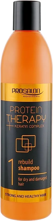 Prosalon Protein Therapy + Keratin Complex Rebuild Shampoo Šampon za kosu bez sulfata