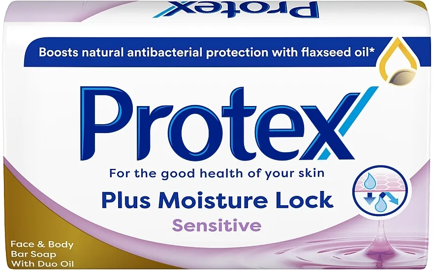 Protex Plus Moisture Lock Sensitive Antibakterijski sapun za osetljivu kožu