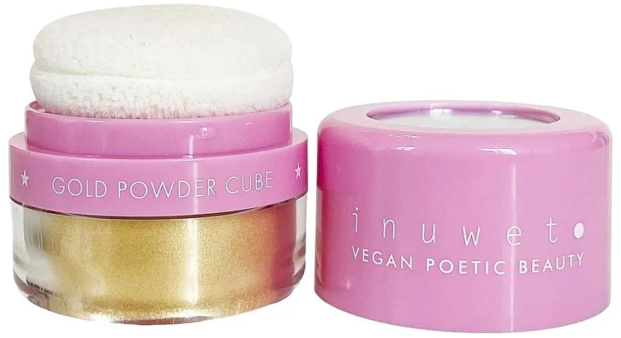 Puder u prahu za lice i telo Inuwet Gold Powder Cube