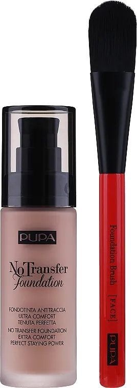 Pupa (f/found/30ml + brush/1pc) Set