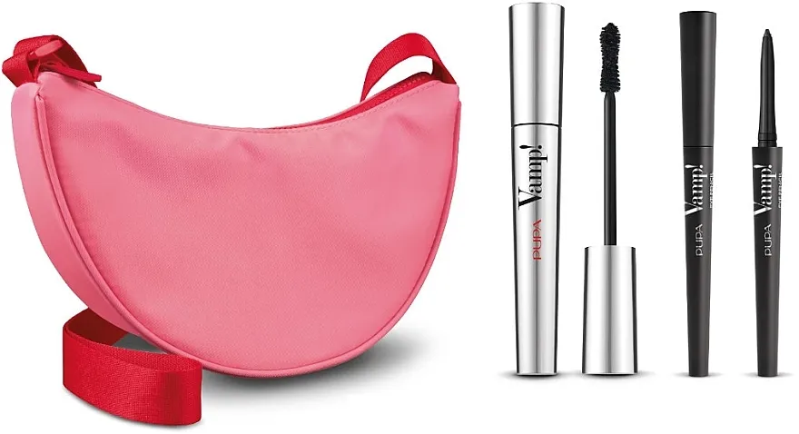 Pupa Vamp! Mascara &amp; Eye Pencil (mascara/9ml + eyeliner/0.35g + bag) Set