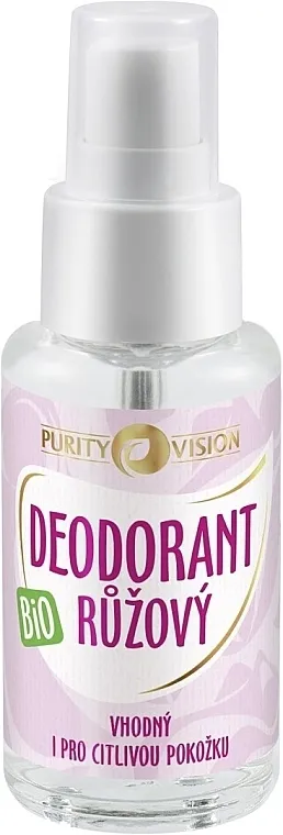 Purity Vision Bio Deodorant Dezodorans od damaščanske ruže