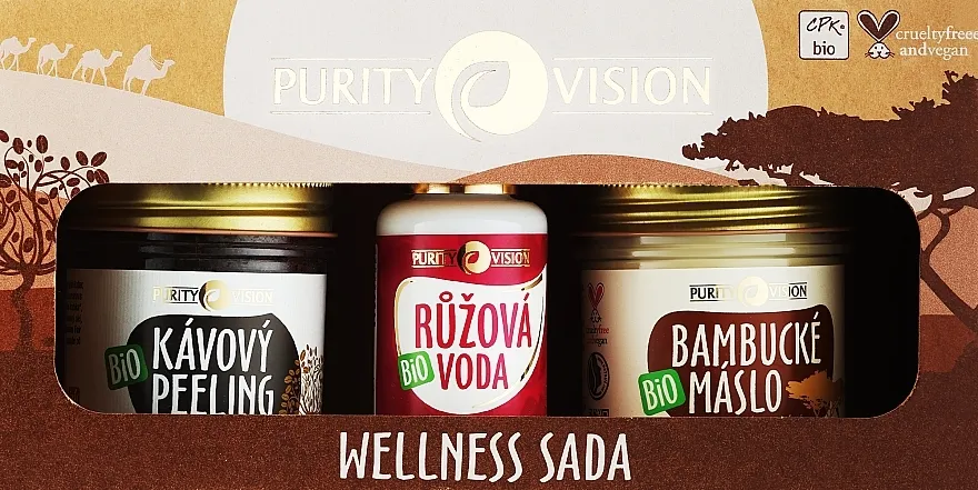 Purity Vision Bio Wellness (b/peel/110g + butter/120ml + water/50ml) Set