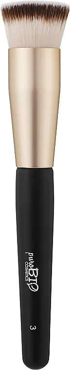 PuroBio Cosmetics Brush №03 Kist za tekući puder