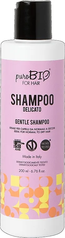 puroBIO Cosmetics For Hair Gentle Shampoo Šampon za kosu
