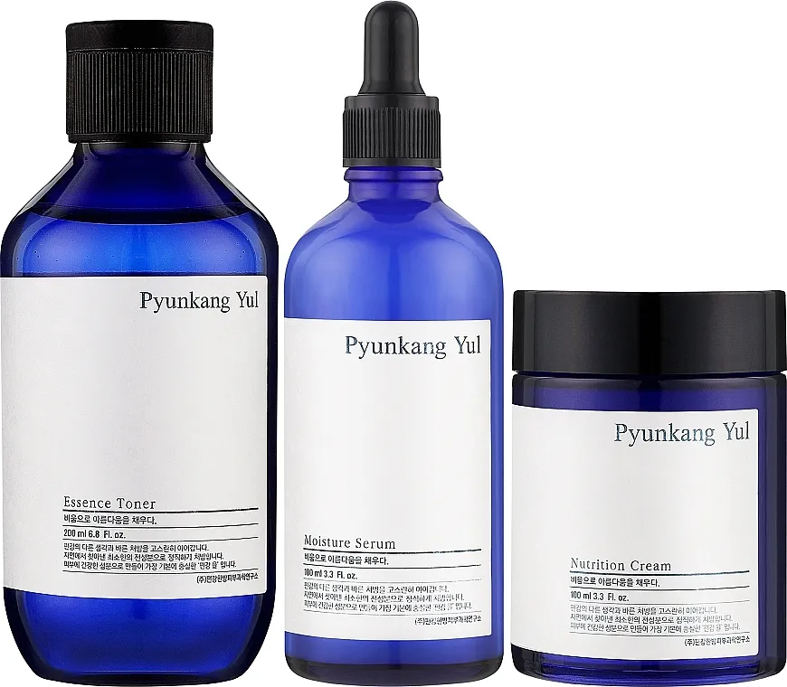 Pyunkang Yul Skin Set (toner/200ml + serum/100ml + cr/100ml)