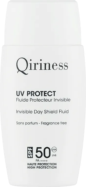 Qiriness UV Protect SPF 50 Invisible Day Shield Fluid Fluida za sunčanje